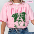 Personalized Pet Name Portrait Comfort Colors Tee – 6 Custom Styles – product image 15