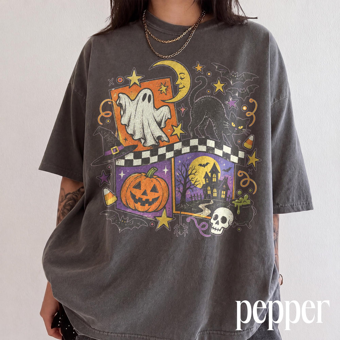 Cute Dog Collage Comfort Colors Tee – Playful Multi-Dog Shirt