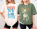 Personalized Colorful Pet Portrait Comfort Colors Tee – Custom Name & Photo example 4