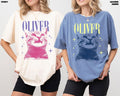 Personalized Colorful Pet Portrait Comfort Colors Tee – Custom Name & Photo example 6