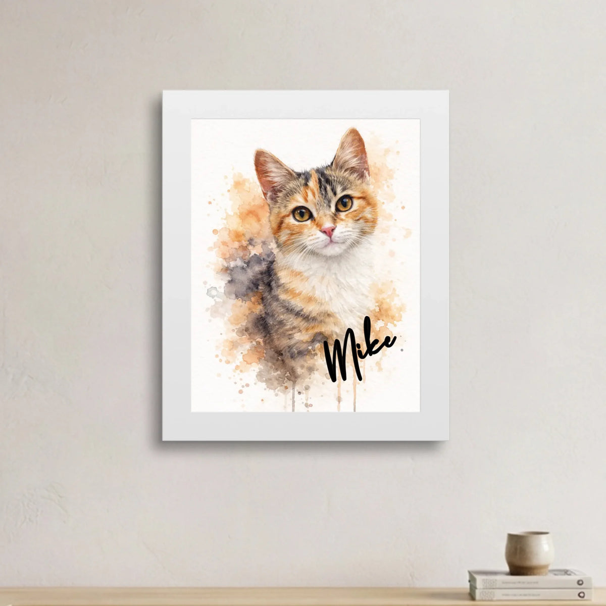 FramedArt-S8x10in-White