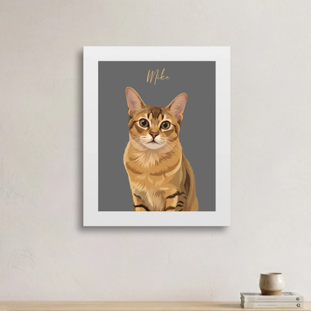 FramedArt-S8x10in-White