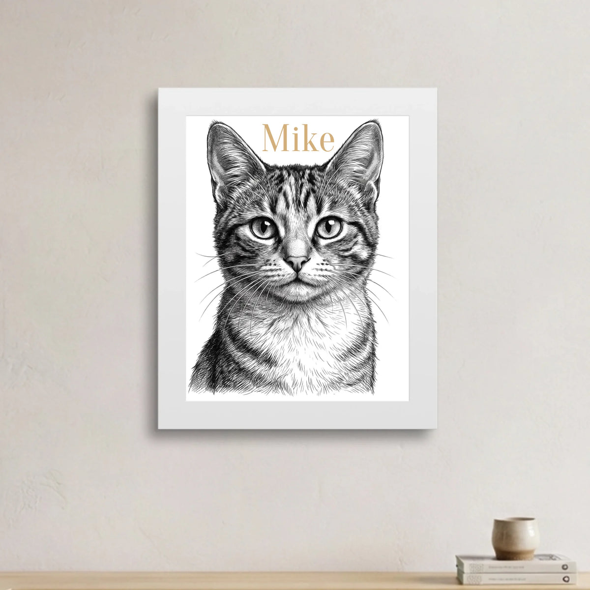 FramedArt-S8x10in-White