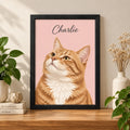 Custom Cat Portrait – Painting Style – custom pet portrait made from your photo (5 of 14)