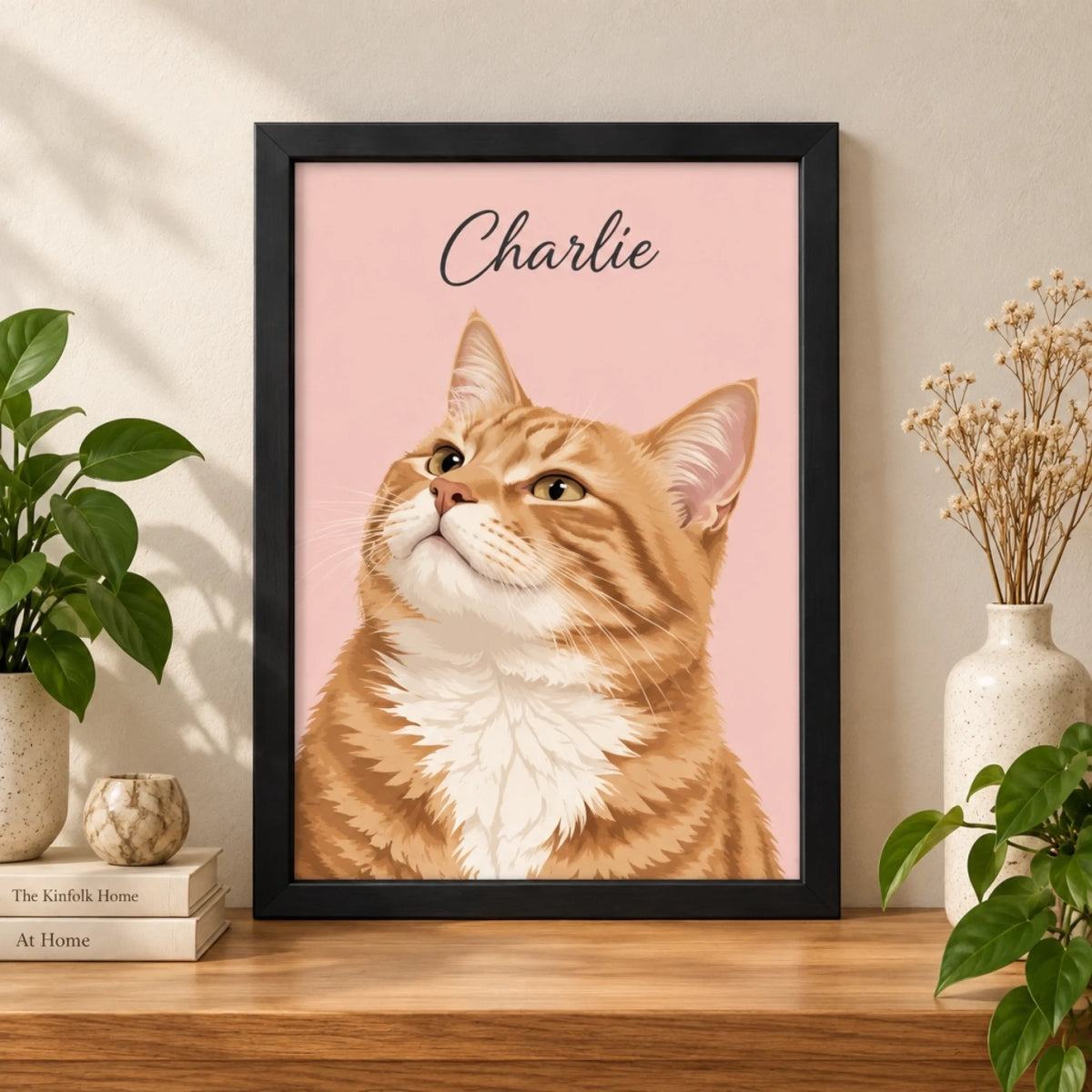 Custom Cat Portrait – Painting Style – custom pet portrait made from your photo (5 of 14)