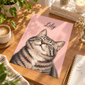 Sunlit Lily Cat Poster Workspace (1)
