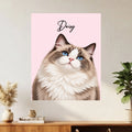 Custom Cat Portrait – Painting Style – custom pet portrait made from your photo (3 of 14)
