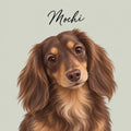 Custom Dog Portrait – Painting Style – custom pet portrait made from your photo (4 of 22)