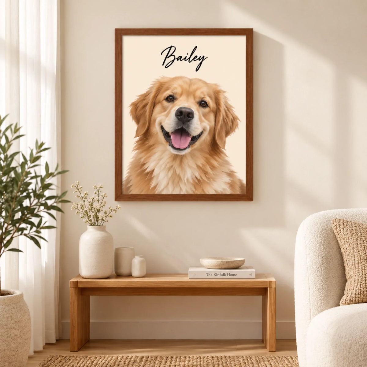 Custom Dog Portrait – Painting Style – custom pet portrait made from your photo (8 of 22)
