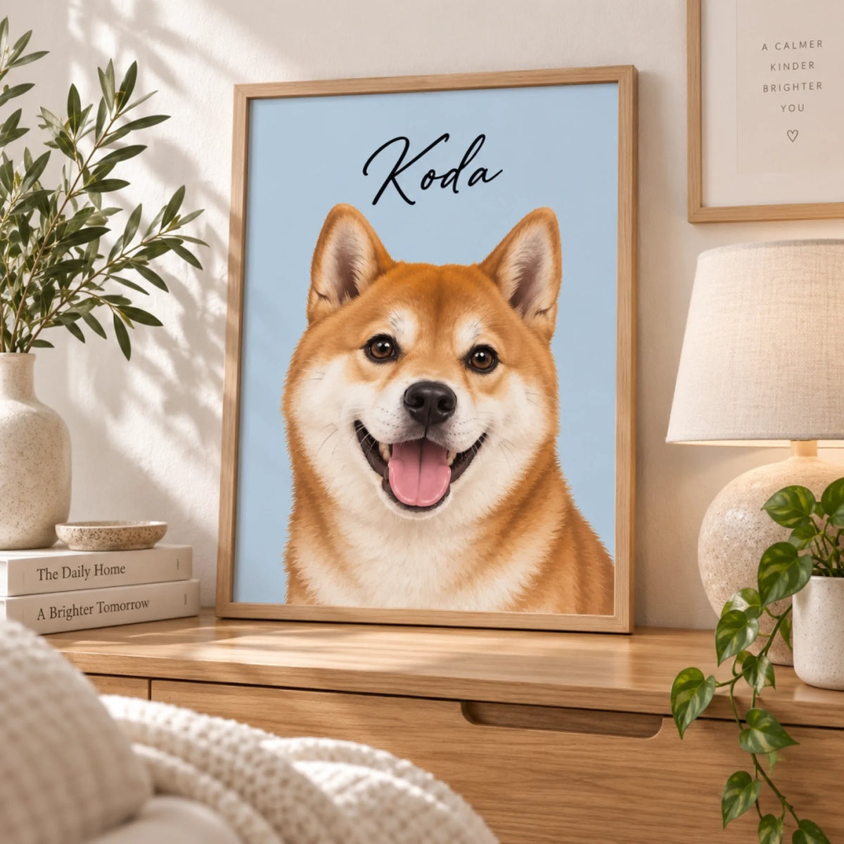 Custom Dog Portrait – Painting Style – custom pet portrait made from your photo (21 of 22)