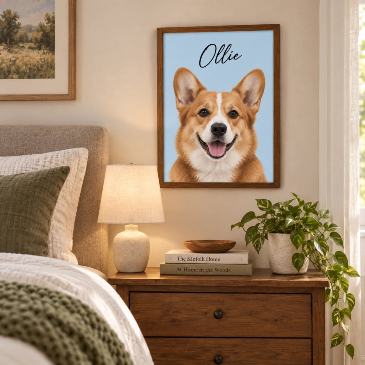 Custom Dog Portrait – Painting Style – custom pet portrait made from your photo (11 of 22)
