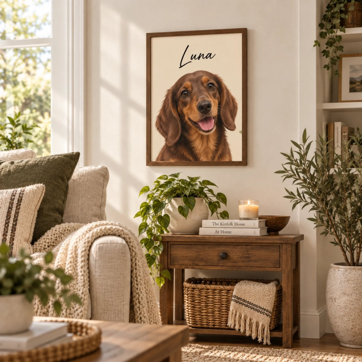 Custom Dog Portrait – Painting Style – custom pet portrait made from your photo (20 of 22)