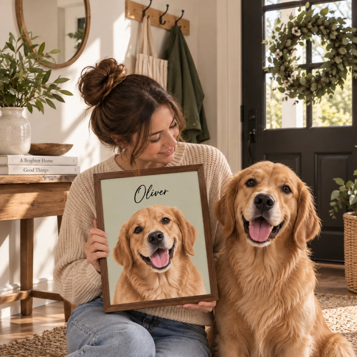 Oliver’s Cozy Entryway Portrait