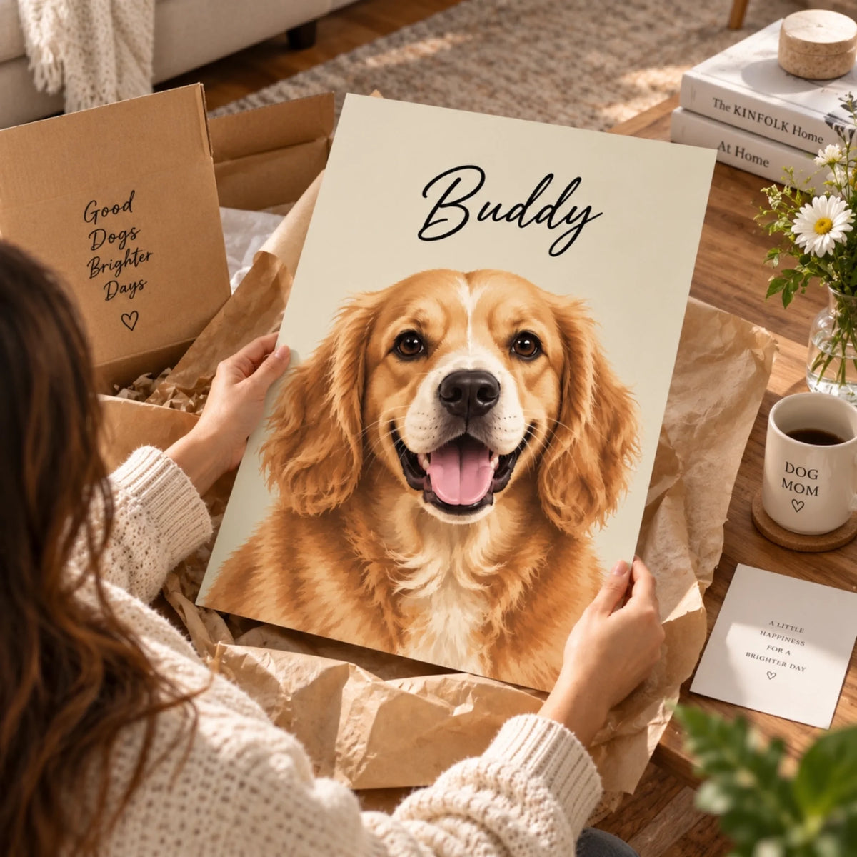 Unpacking Buddy’s Portrait Poster