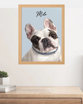 Custom Dog Portrait – Painting Style – custom pet portrait made from your photo (17 of 22)