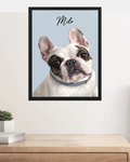 Custom Dog Portrait – Painting Style – custom pet portrait made from your photo (18 of 22)