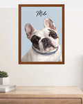 Custom Dog Portrait – Painting Style – custom pet portrait made from your photo (19 of 22)