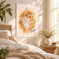 Custom Cat Portrait – Watercolor Style – custom pet portrait made from your photo (4 of 14)