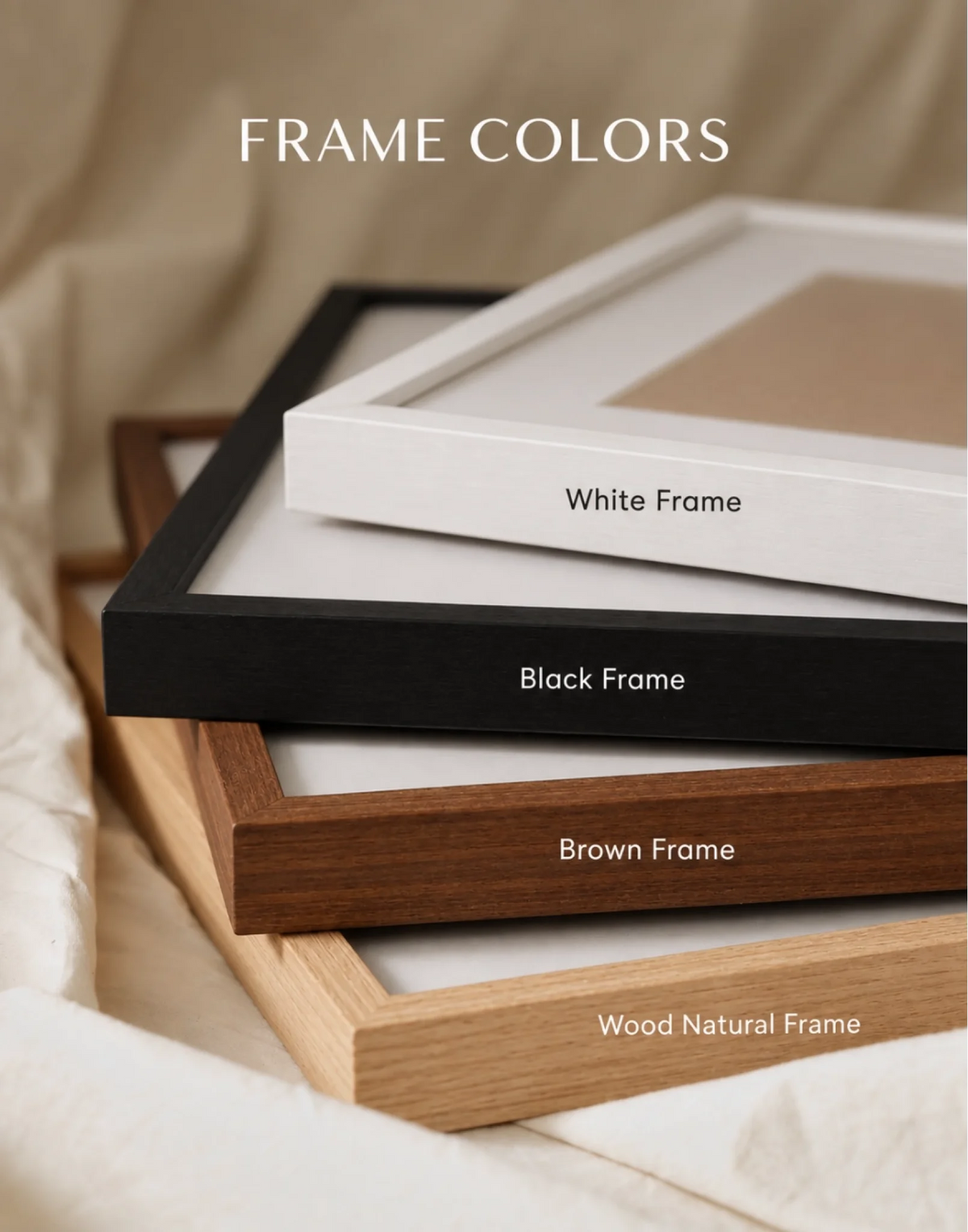 Frame Colors_ Warm Wood Tones