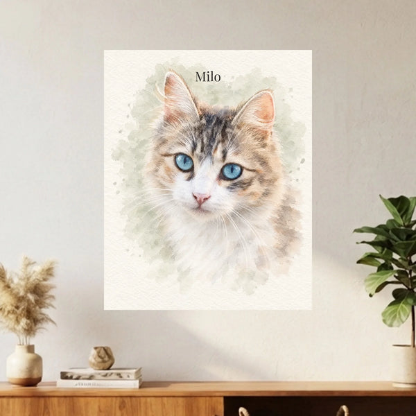 Pet Portrait Poster