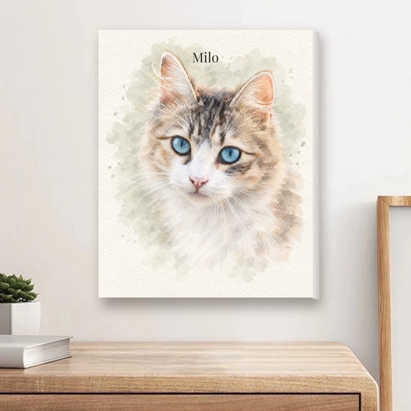 Pet Portrait Canvas