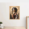 Golden Wilderness Pet & Owner Portrait