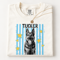 Personalized Pastel Star Pet Portrait Tee – Custom Name & Photo example 6