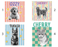 Personalized Pastel Star Pet Portrait Tee – Custom Name & Photo example 3