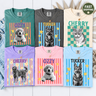 Personalized Pastel Star Pet Portrait Tee – Custom Name & Photo