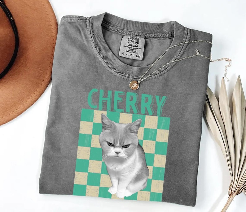 Personalized Pastel Star Pet Portrait Tee – Custom Name & Photo example 7