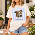 Candy Stripe Pet Portrait Tee – image 3