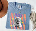 Personalized Pastel Star Pet Portrait Tee – Custom Name & Photo example 8