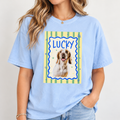 Preppy Bow Frame Pet Portrait Tee – image 7