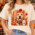 Pumpkin Spice Fall Pet Portrait Tee – image 5