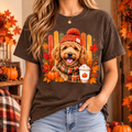 Pumpkin Spice Fall Pet Portrait Tee – image 4
