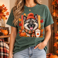Pumpkin Spice Fall Pet Portrait Tee – image 3