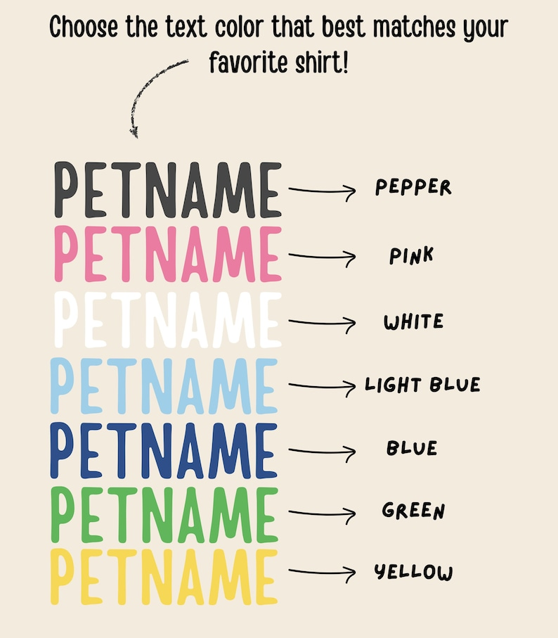 Personalized Name Pattern Pet Portrait Tee – Custom Name & Photo example 7