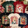 Personalized Christmas Costume Pet Portrait Tee – Custom Photo