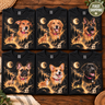 Personalized Moonlit Wilderness Pet Portrait Tee – Custom Photo