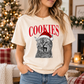 Personalized Santa Hat Pet Portrait Tee – Custom Name & Photo example 5