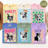 Personalized Retro Pattern Pet Portrait Tee – 4 Designs, Custom Name & Photo
