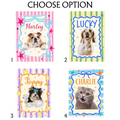 Preppy Bow Frame Pet Portrait Tee – image 2