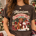 Christmas Tree Farm Pet Portrait Tee – image 5
