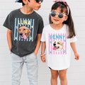 Pastel Stripe Pet Portrait Tee – image 8