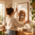Personalized Pet Portrait – Custom Watercolor Dog & Cat Poster – image 3