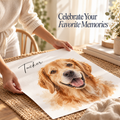Personalized Pet Portrait – Custom Watercolor Dog & Cat Poster – image 4