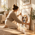 Personalized Pet Portrait – Custom Watercolor Dog & Cat Poster – image 7