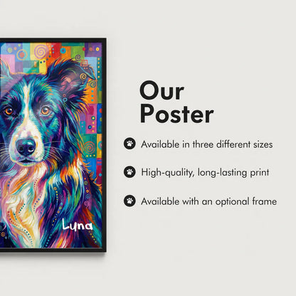 Personalized Dog Portrait "Pop art"