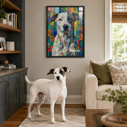 Personalized Dog Portrait "Pop art"
